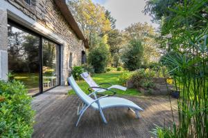Zahrada ubytování Gîte La Maison Dorée - Chaumière pour 6