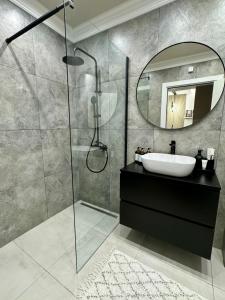 Vannituba majutusasutuses Premium Line Apartman