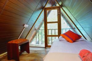 Postel nebo postele na pokoji v ubytování Sky Villa Sigiriya