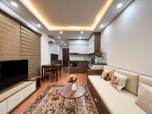 TV o dispositivi per l'intrattenimento presso NINE HOUSING 49 Linh Lang