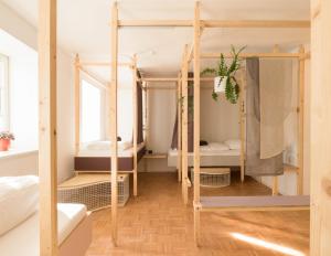Posteľ alebo postele v izbe v ubytovaní Montagu Hostel