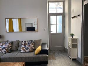 Posezení v ubytování Le Piton - Appartements