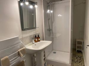 Koupelna v ubytování Le Piton - Appartements
