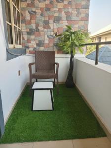 Posezení v ubytování 501 Aparthotel