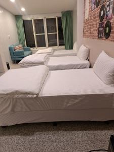 Postel nebo postele na pokoji v ubytování House of love