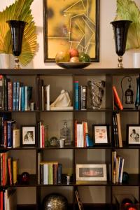 Biblioteca nell'hotel