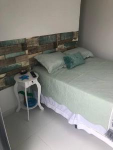 Katil atau katil-katil dalam bilik di Casa em Arembepe com quatro suítes +11 gambar