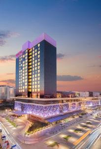 Nespecifikovaný výhled na destinaci Istanbul nebo výhled na město při pohledu z hotelu