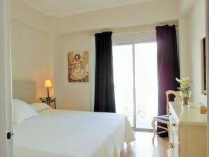 Cama o camas de una habitación en Apartamentos Bruja