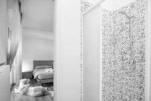 A bed or beds in a room at B&B Panorama Iseo