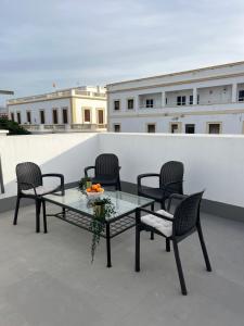 Coliving Villa El Gago的阳台或露台
