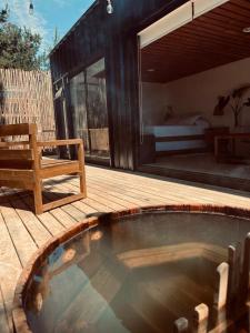 Фотография из галереи Cabaña Quillay by Alto Curanipe в городе Пельюуэ