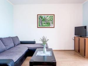 Televisyen dan/atau pusat hiburan di Holiday Home Mara by Interhome