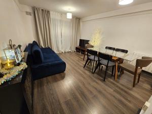Ruang duduk di The Exchange Suite by DublinExchangeSuites