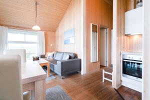 Köök või kööginurk majutusasutuses Objekte im Umland Hof Ruhleben - Haus Fischerfreunde