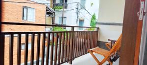 Ein Balkon oder eine Terrasse in der Unterkunft VIILA VEAR