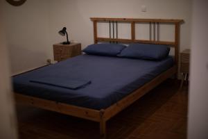 Postel nebo postele na pokoji v ubytování Mulberry house Nea makri