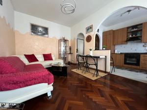 Η κουζίνα ή μικρή κουζίνα στο La casa degli archi