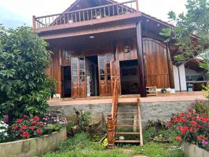 Zahrada ubytování Homestay Bảo Lộc Ngọc Kim