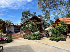Zahrada ubytování Homestay Bảo Lộc Ngọc Kim