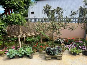 Zahrada ubytování Homestay Bảo Lộc Ngọc Kim