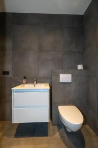 Koupelna v ubytování Storigardur Premium Apartments + 37 fotografií