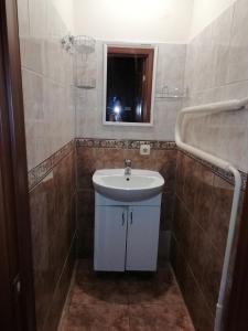 Koupelna v ubytování ГОТЕЛЬ Заводу 410 ЦА