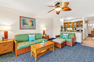 Posezení v ubytování Napili Shores E135