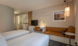 A seating area at The Morrison Dublin, Curio Collection by Hilton