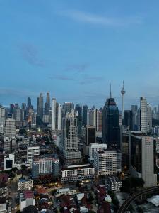 Nespecifikovaný výhled na destinaci Kuala Lumpur nebo výhled na město při pohledu z ubytování v soukromí
