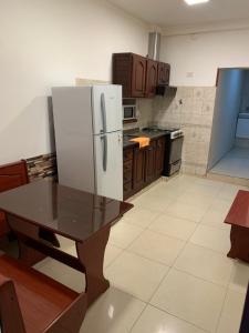 Kuchyň nebo kuchyňský kout v ubytování Cuatro reinas