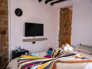 TV a/nebo společenská místnost v ubytování Resort Hotel El Cortijo & Spa