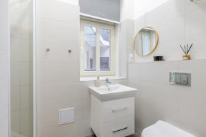 Kúpeľňa v ubytovaní Seifertova Apartments by Willstay