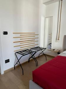 Postel nebo postele na pokoji v ubytování Wanderlust house