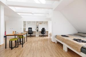 Posezení v ubytování Central Urban Studio