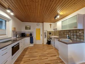 Dapur atau dapur kecil di Appartement WiSo