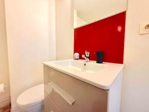 Koupelna v ubytování Appartement 3 prsn Au pied de la Citadelle