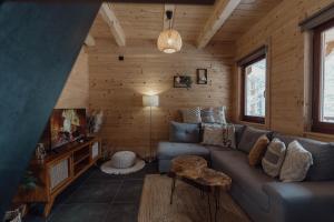 Posezení v ubytování Pino House Zlatibor-Tornik