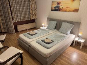 Postel nebo postele na pokoji v ubytování Beny Hotel Restaurant