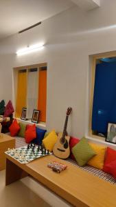 The Hostel Stories, Varkala - Helipad Road的休息区