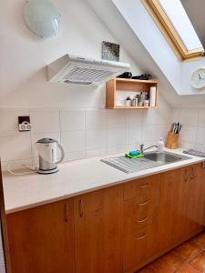 Köök või kööginurk majutusasutuses JI Apartment