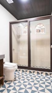 Koupelna v ubytování Hotel Boutique Nueva Valladolid