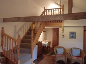 A seating area at The Courtyard, Laurel Farm 
