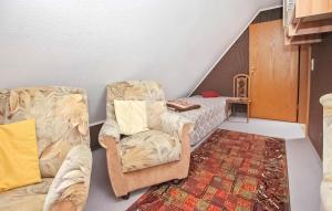 Posezení v ubytování Ferienwohnung Userin