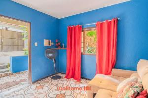 Posezení v ubytování Casa em Angra dos Reis perto da Praia Jardim