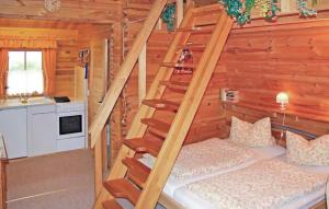 Kuchyň nebo kuchyňský kout v ubytování Ferienhaus Waren Müritz