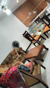 Χώρος καθιστικού στο Casa Vacacional en Conjunto Privado - Flandes, Tolima