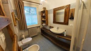 Koupelna v ubytování B&b Villa Paradiso