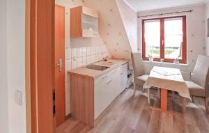 Η κουζίνα ή μικρή κουζίνα στο Ferienwohnung Altenkirchen