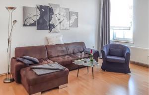 Posezení v ubytování Ferienwohnung Malchow